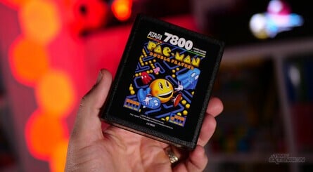 Also available on its own, Pac-Man: Double Feature contains the original 2600 port of Pac-Man and Bob DeCrescenzo's amazing, modern-day 7800 version, which comes with bonus features