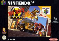 Blast Corps Cover