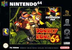 Donkey Kong 64 Cover