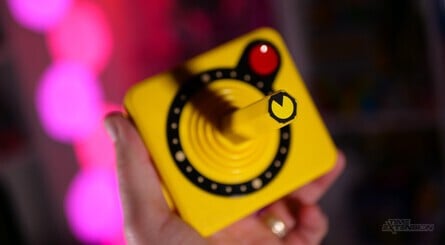 The wireless CX-40+ also has a Pac-Man theme to it. Other colours, based on the four ghosts, are available as well